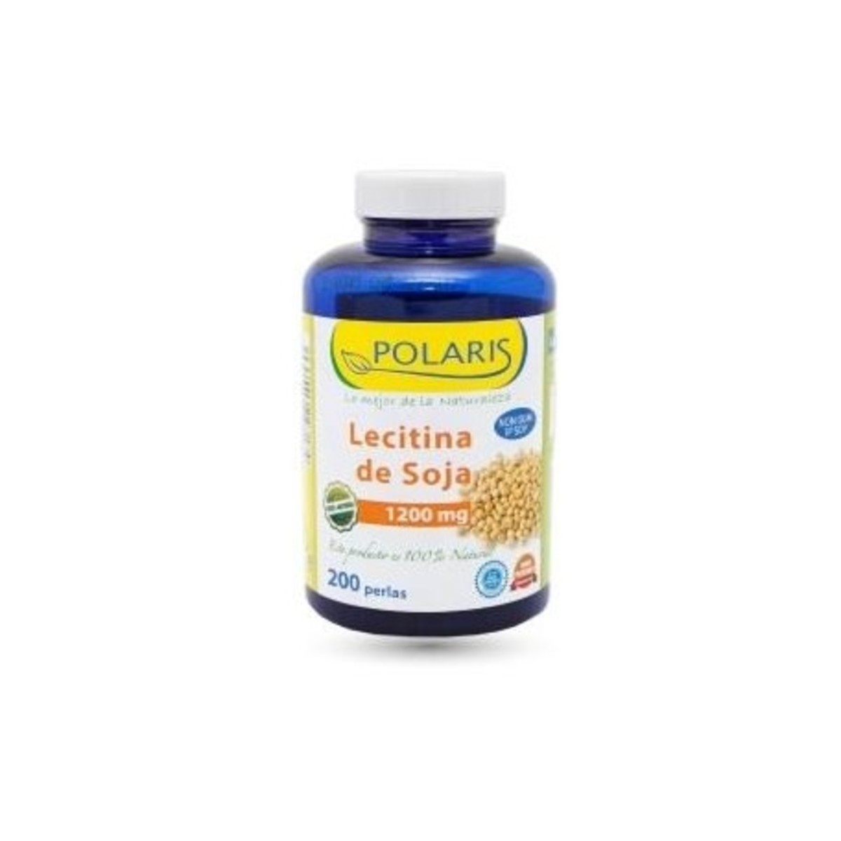 Lecitina De Soja 1200 mg 200 Perlas Polaris