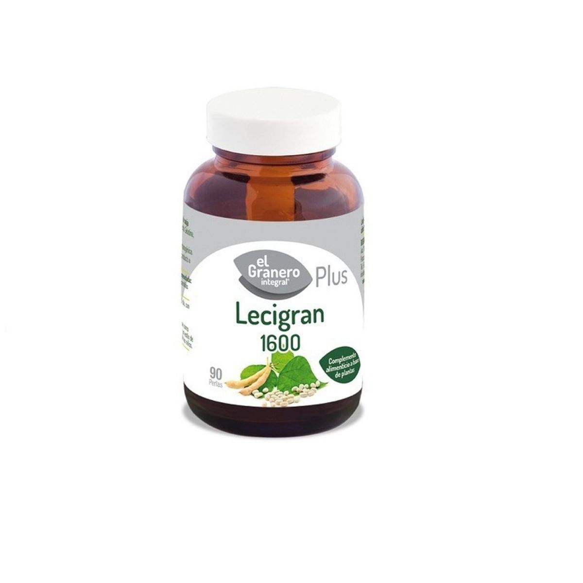 Lecitina de Soja 1600 mg 90 Perlas Lecigran