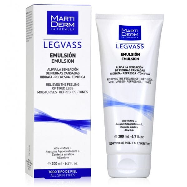Legvass Émulsion Hydratante Jambes Fatiguées – Martiderm – 200ml