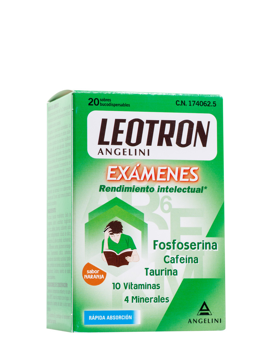 Leotron exámenes 20 sobres