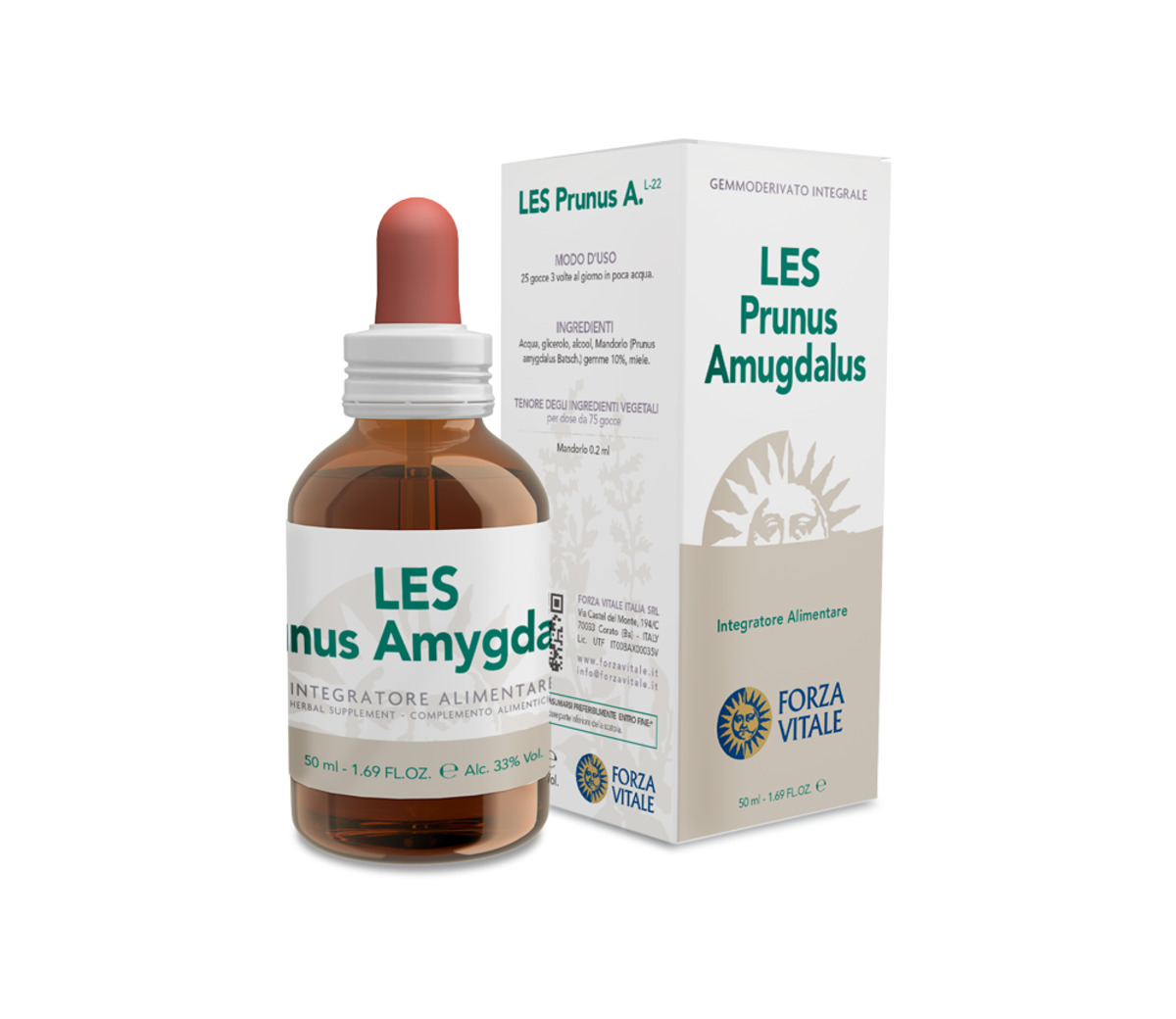 Les Prunus Amygdalus Forza Vitale – 50ml