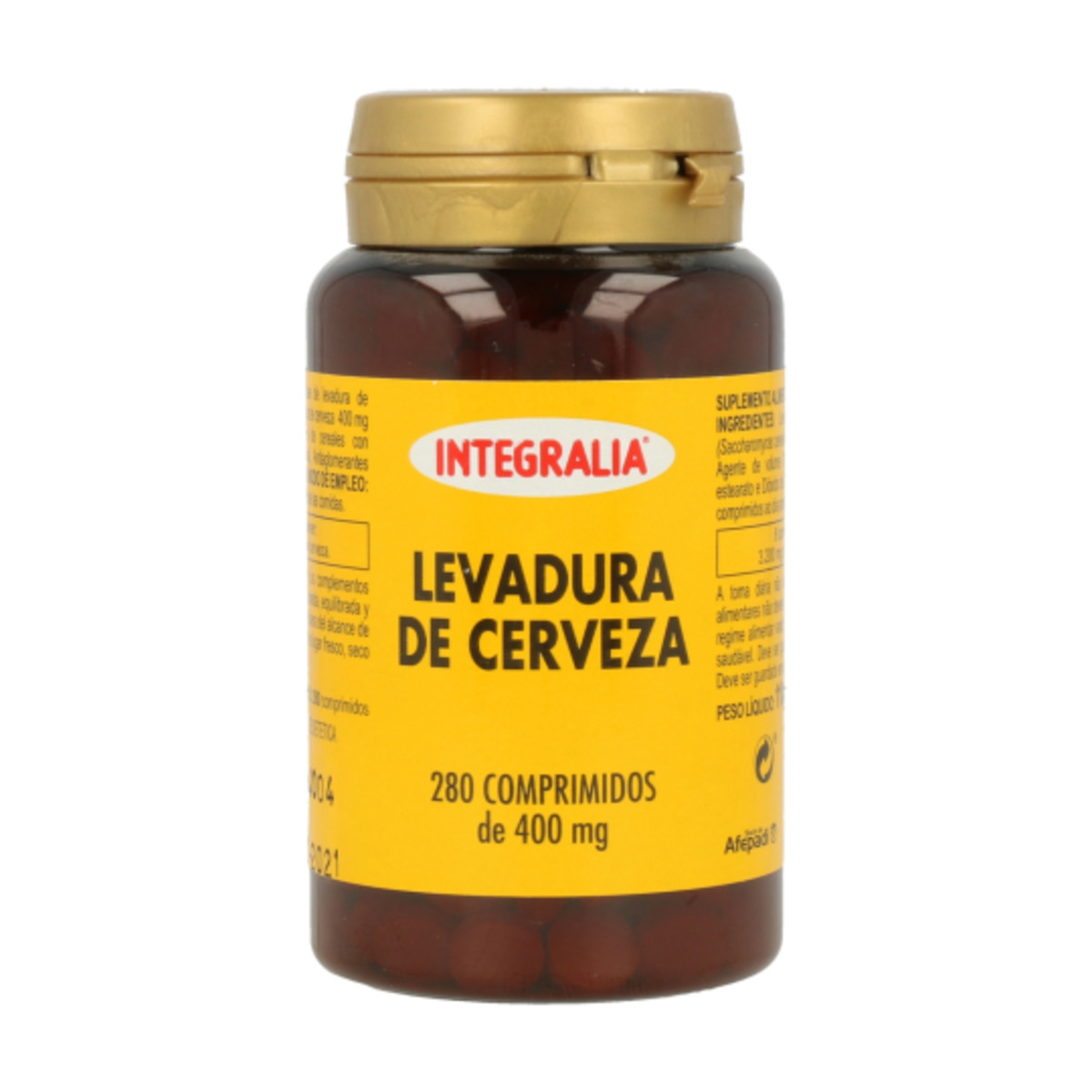 Levadura Cerveza 280 Comprimidos Integralia