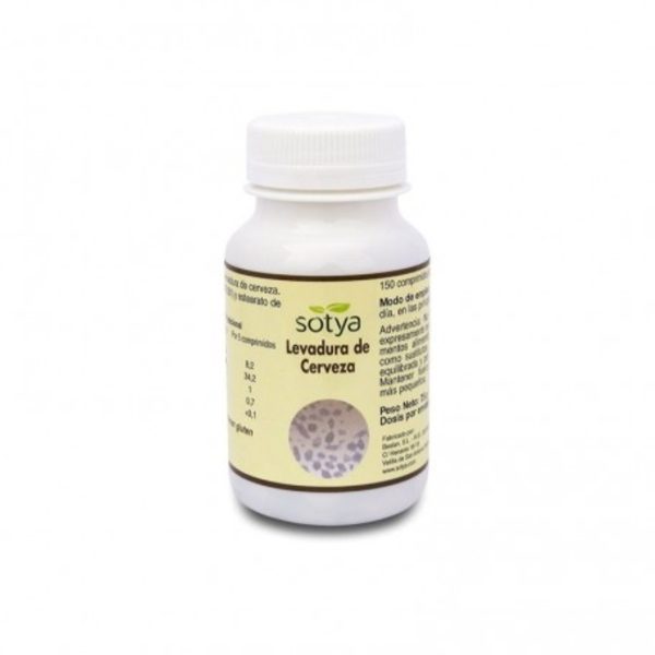 Levure de Bière 500 mg 150 Comprimés Sotya