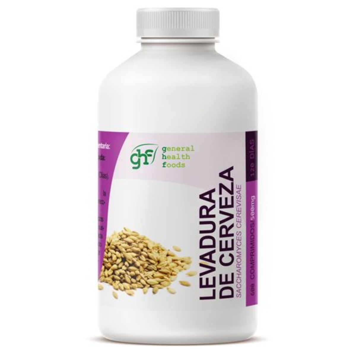 Levadura de cerveza 500 mg 600 comprimidos General Health Foods
