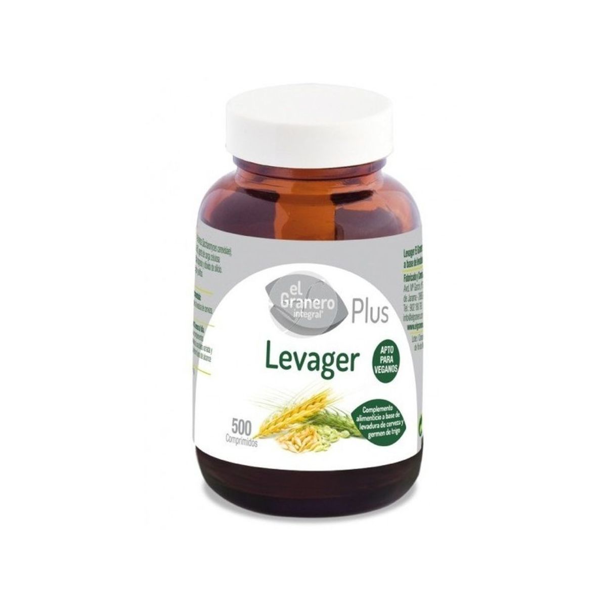 Levadura de Cerveza y Germen de Trigo 500 Comprimidos El Granero