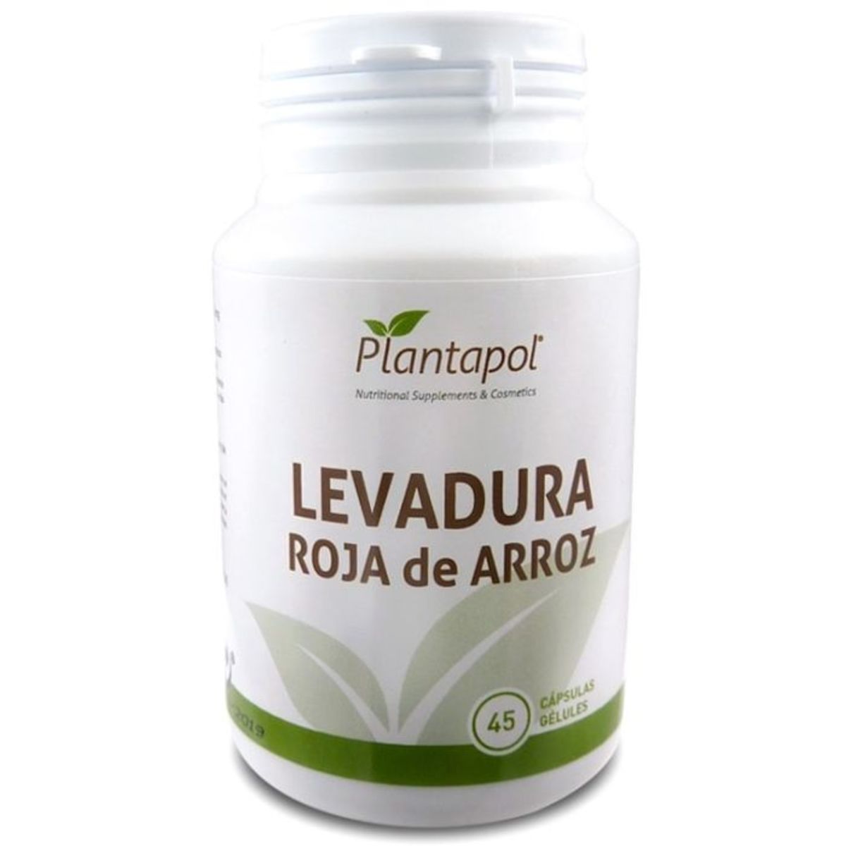 Levadura roja arroz 45 cápsulas Plantapol