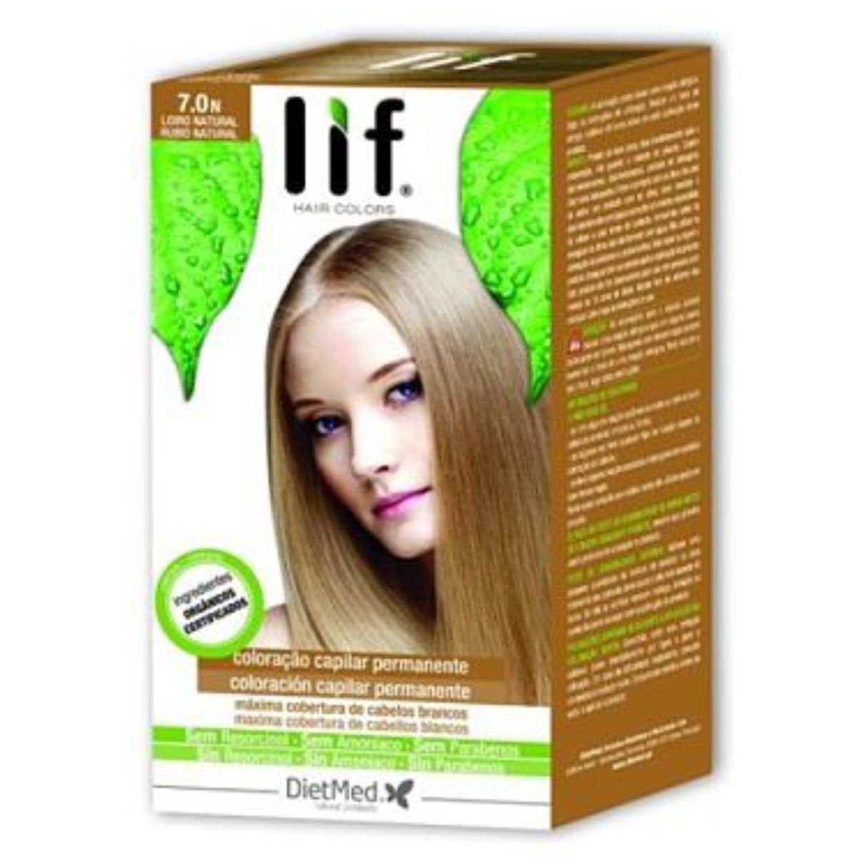 Lif Hair Rubio Natural 7.0 Dietmed – 115ml