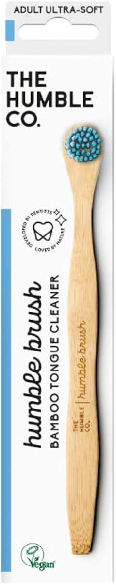 Limpiador lenguas ultra suave azul – The Humble Co