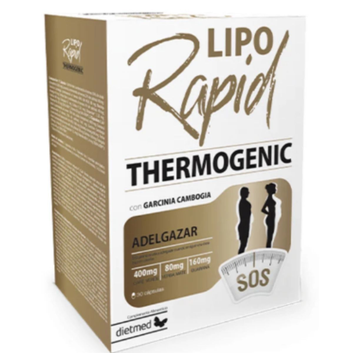 Lipo rapid Thermogenic 30 cápsulas Dietmed