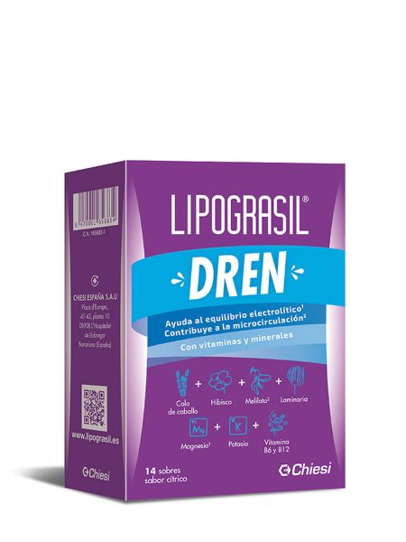 Lipogasil Dren 8G 14 Bustine Sapore Citrico