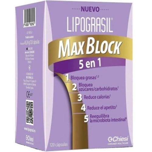 Lipograsil Maxblock 5 in 1 120 Kapseln