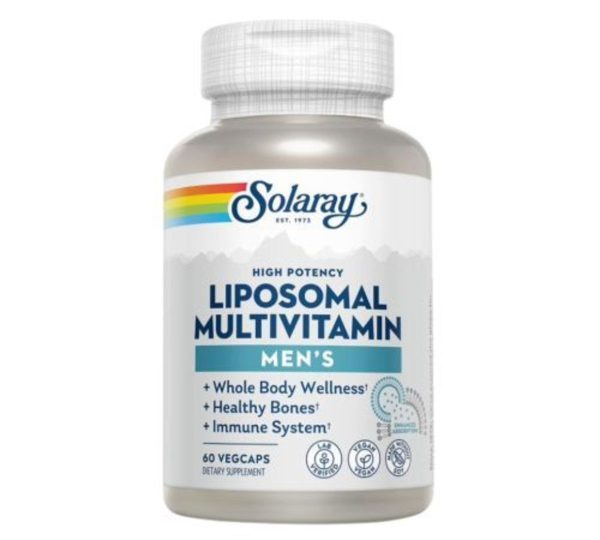 Liposomal Multivitamin Men’s 60 capsule vegetali – Solaray