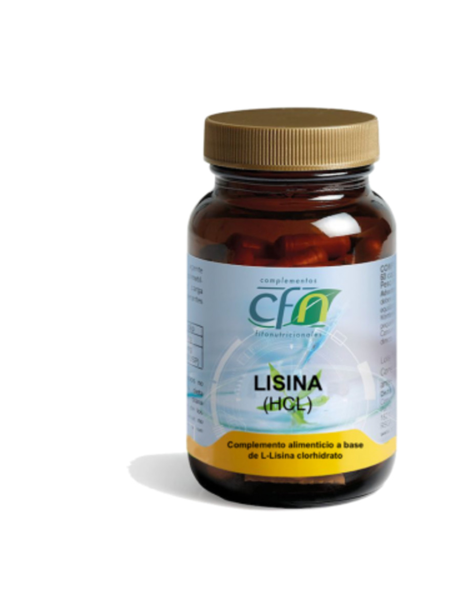 Lisina 500mg 60 cápsulas cfn