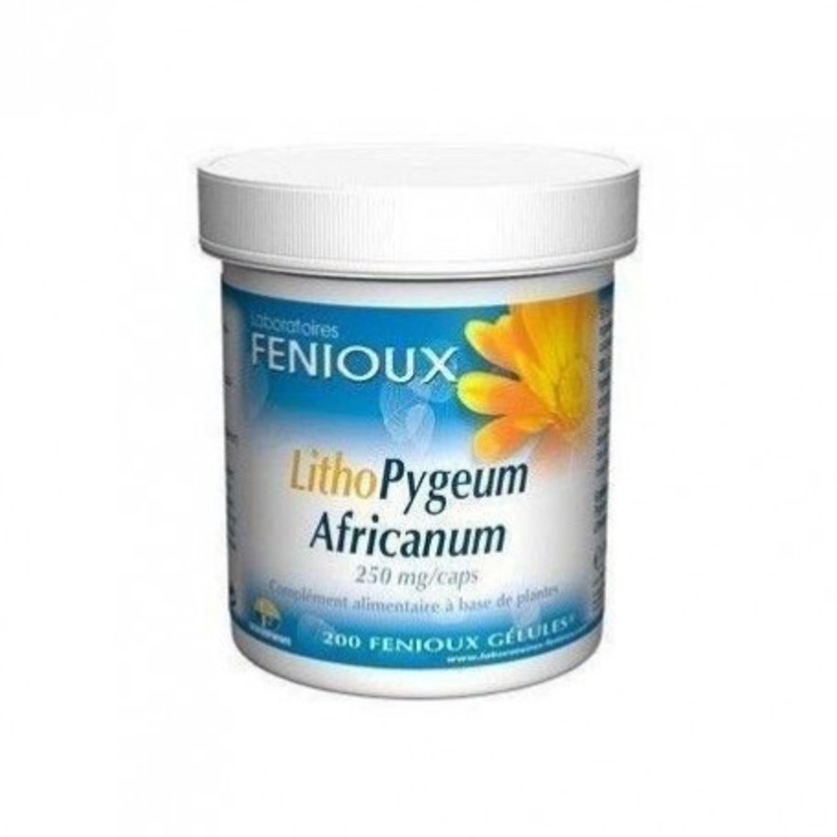 Litho Pygeum Africanum 250 mg 200 Cápsulas Fenioux