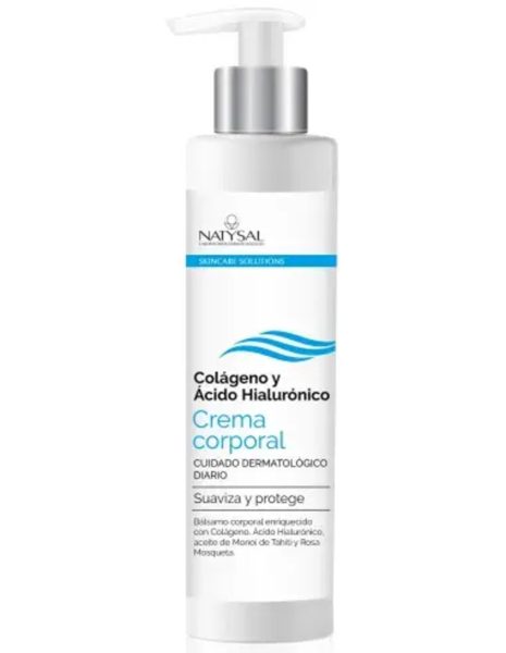 Loção Corporal Colágeno e Ácido Hialurônico Natysal