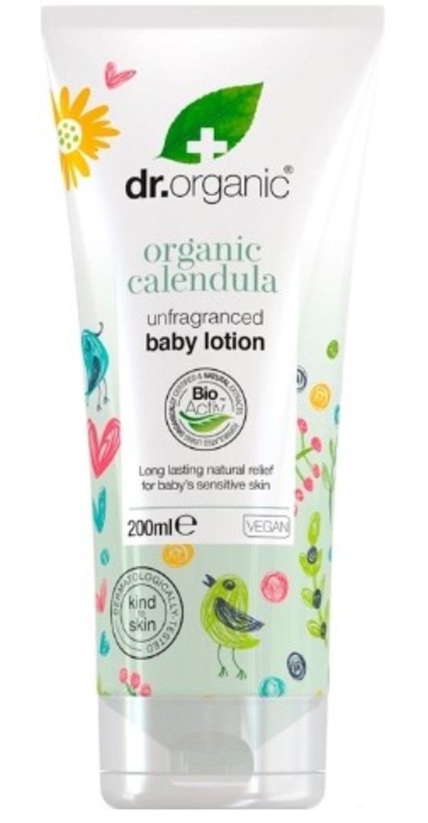 Locion Corporal Para Bebes De Calendula Dr Organic – 200ml