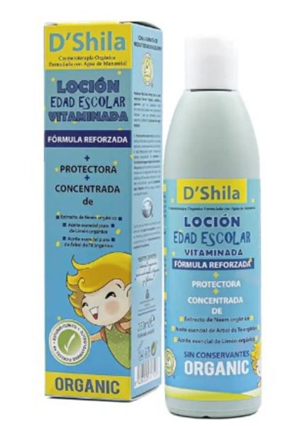 Loção Vitaminada Escolar Shila – 250ml
