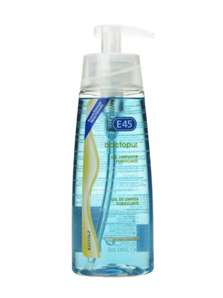 Lutsine e45 bactopur gel detergente purificante 200 ml