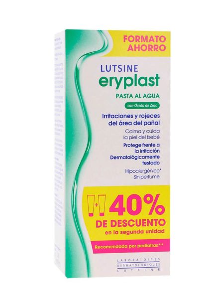 Lutsine eryplast pasta al agua 2×75 gr