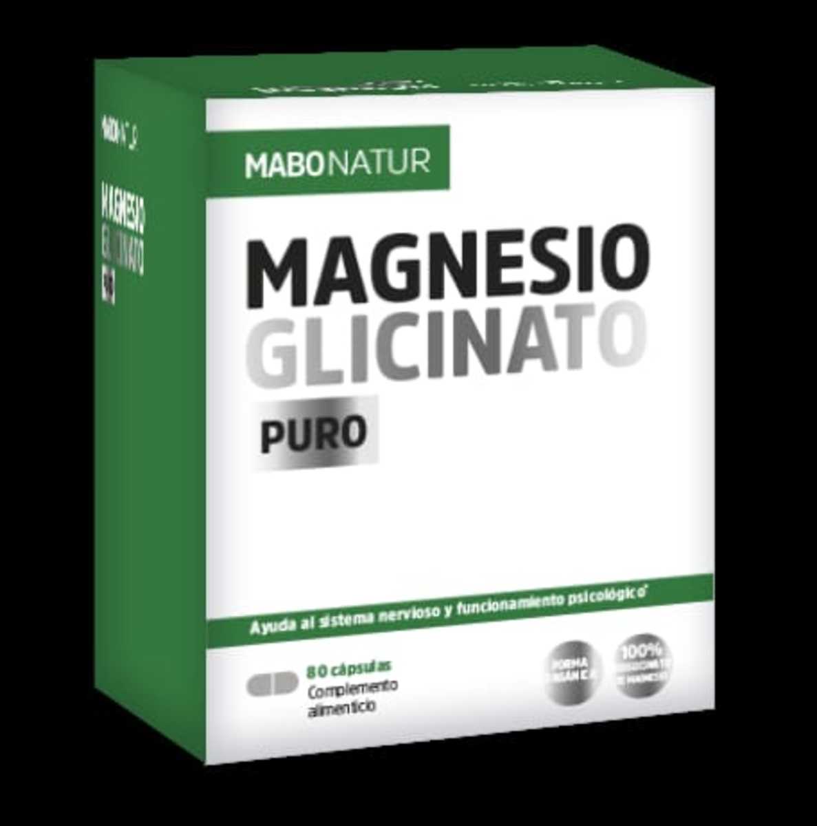 MABO NATUR MAGNESIO GLICINATO PURO 80 CAPSULAS