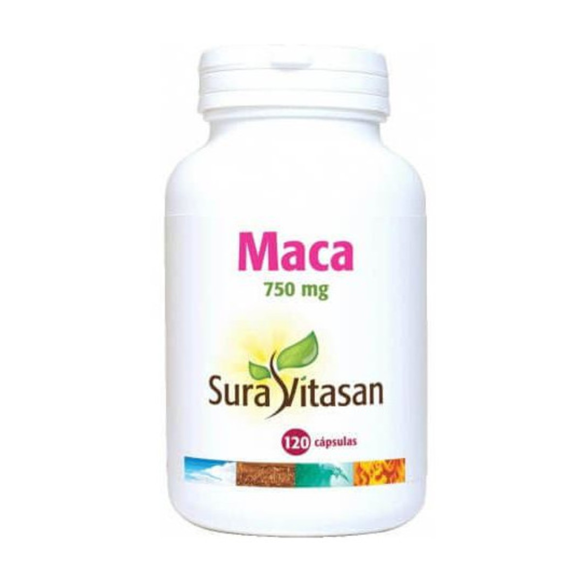 Maca 750 mg 120 Cápsulas Sura Vitasan