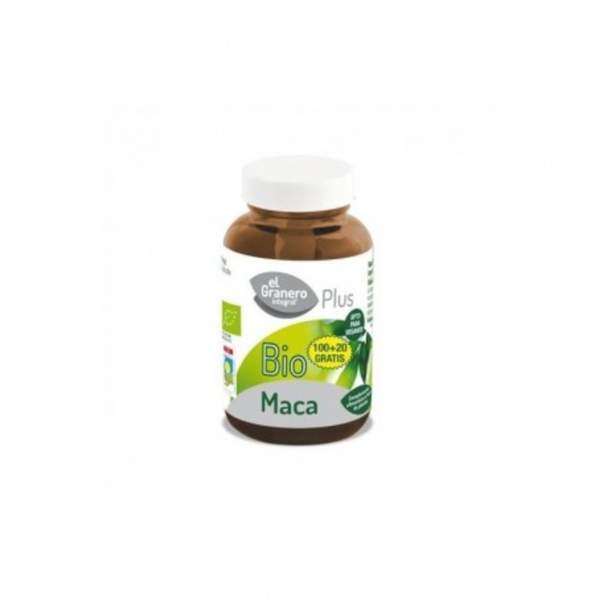 Maca Bio 120 Cápsulas El Granero Integral