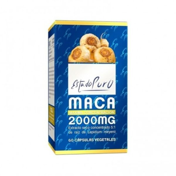 Maca en État Pur 2000 mg 60 Capsules Tongil