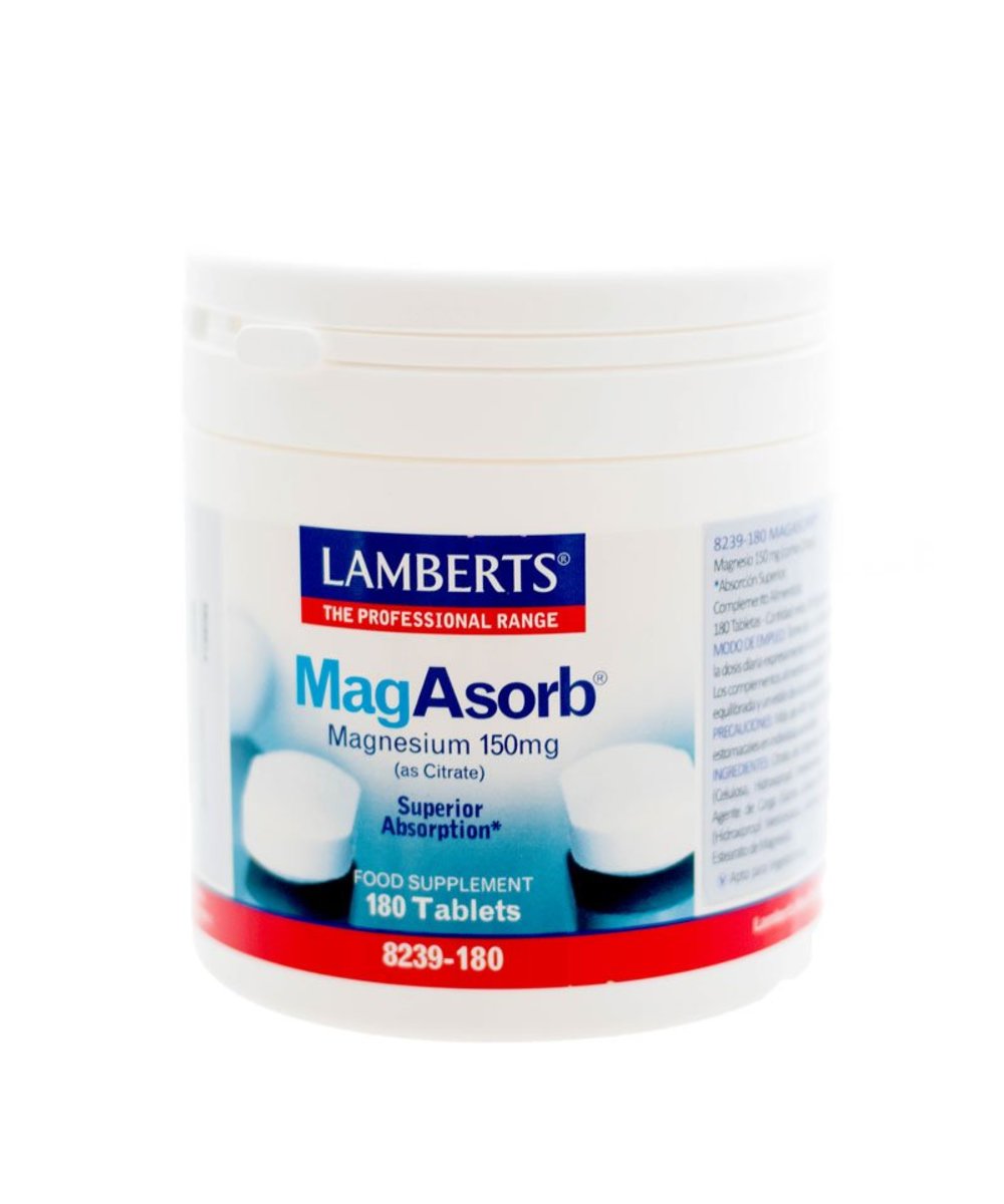 Magasorb 150 mg alta absorción 180 comprimidos de Lamberts