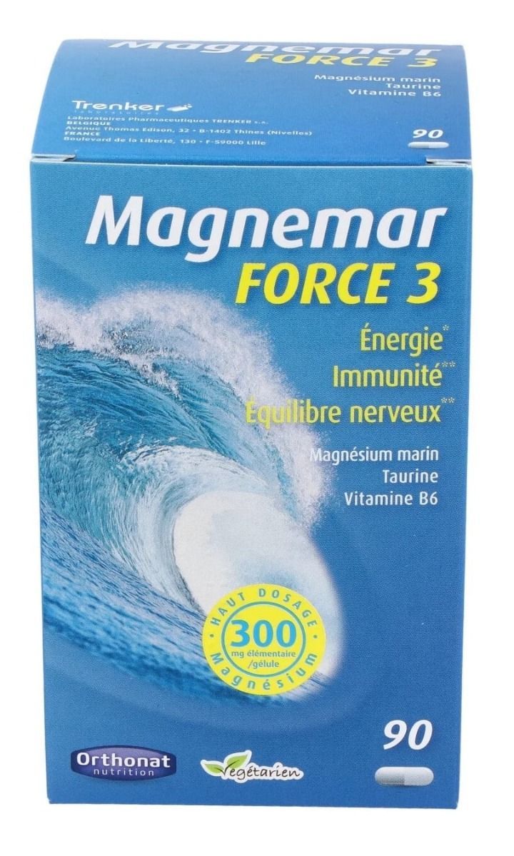 Magnemar Force 3 90 Cápsulas Ortho Nat