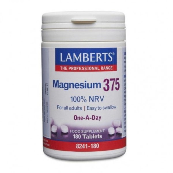 Magnésium 375 180 Tablettes Lamberts