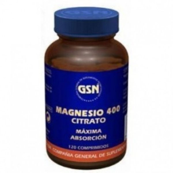 Magnésium 400 Citrate 120 capsules GSN
