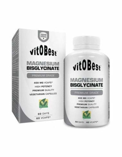 Magnesium Bisglycinaat 60 Capsules – Vitobest