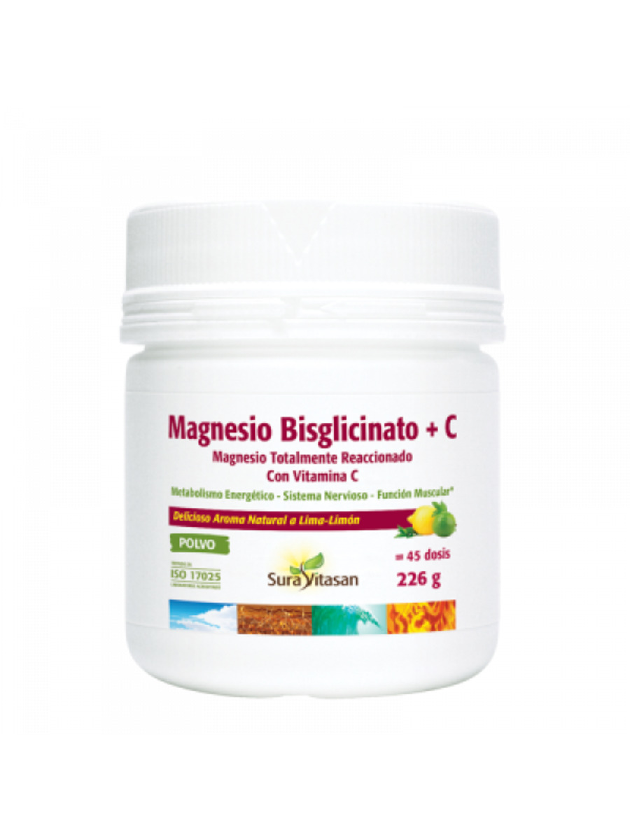 Magnesio Bisglicinato Vitamina c Sura Vitasan – 226g