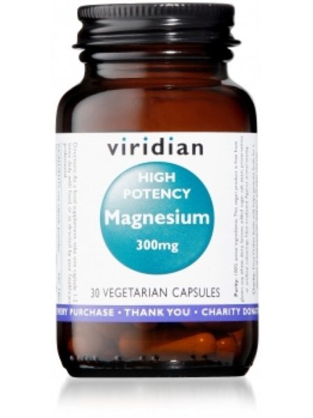 Magnesium Hochpotenz 300 mg 30 V Kapseln Viridian