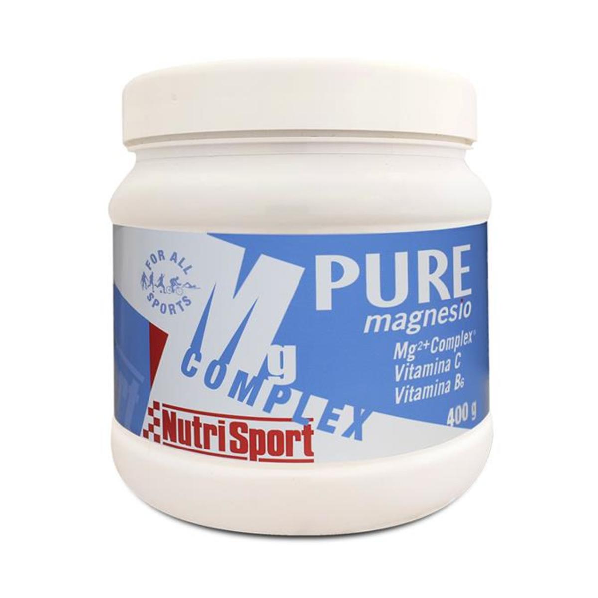 Magnesio Pure Vit C+B6 NutriSport – 400g