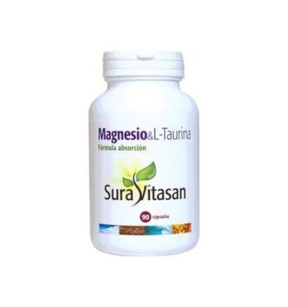 Magnesium und L-Taurin 90 Kapseln Sura Vitasan