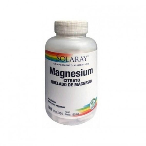 Magnesiumcitrat 180 Kapseln Solaray