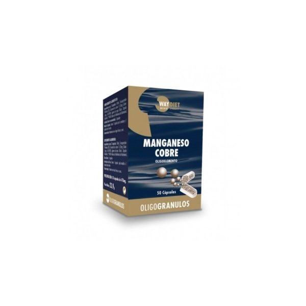 Mangan Kupfer Oligogranulate 50 Kapseln Waydiet