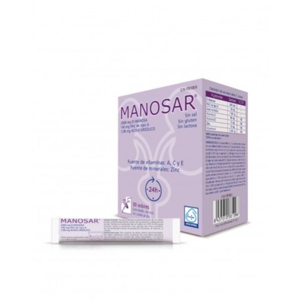 Manosar Arafarma Vitaminas A,C,E e Zinco 30 Sachês