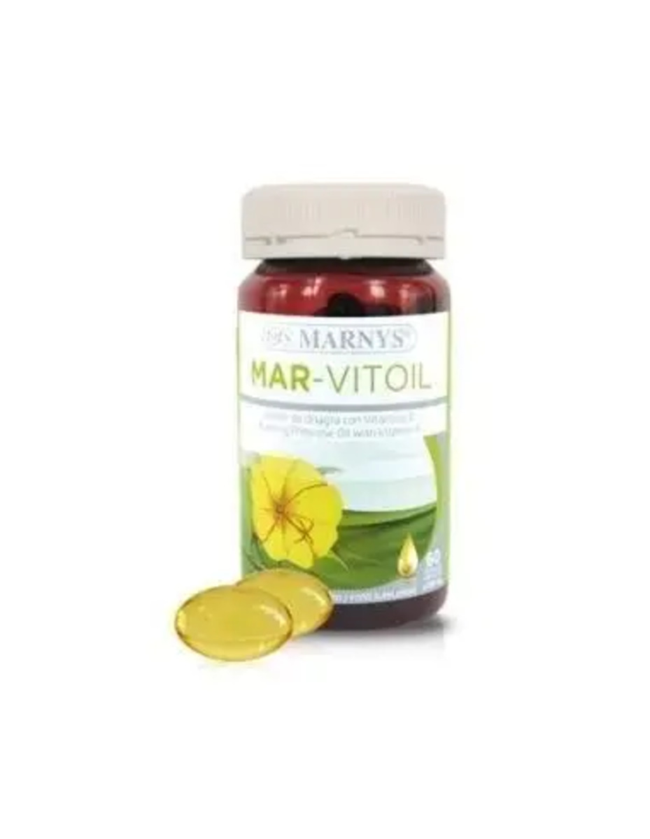 Mar-vitoil Aceite de Onagra 60 Cápsulas X 1100 mg Marnys