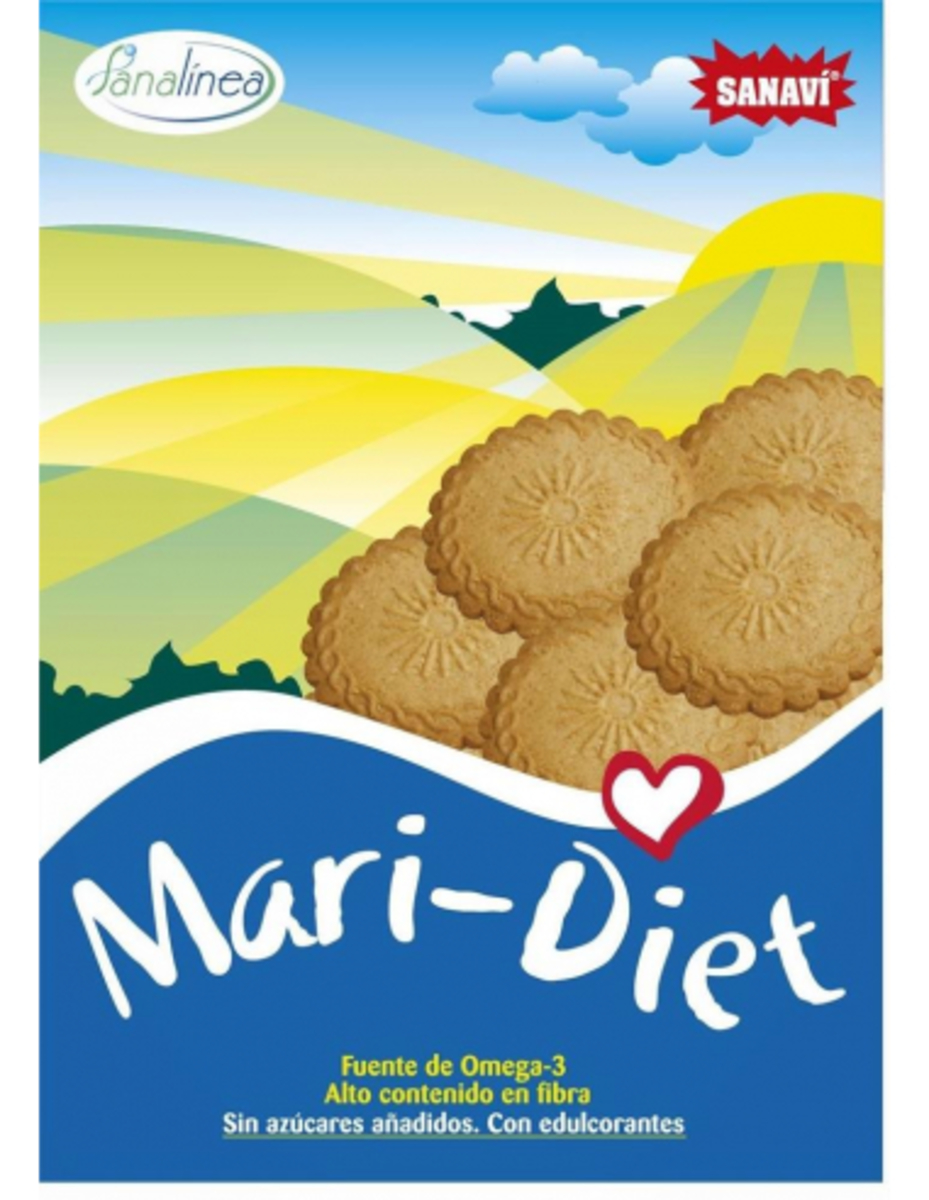 Mari-Diet Galletas Sin Azucares,Cn W-3 Sanavi