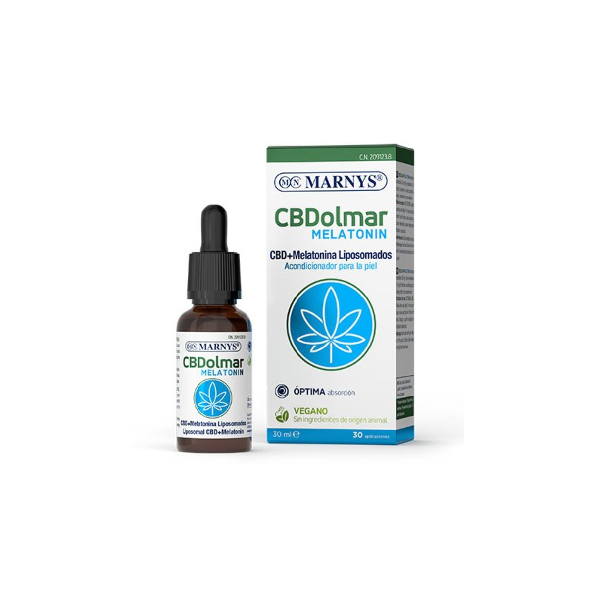 Marnys CBDolmar Melatonin 3% – 30ml