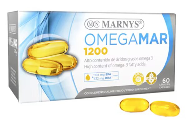 Marnys Omegamar 1200 60 capsules