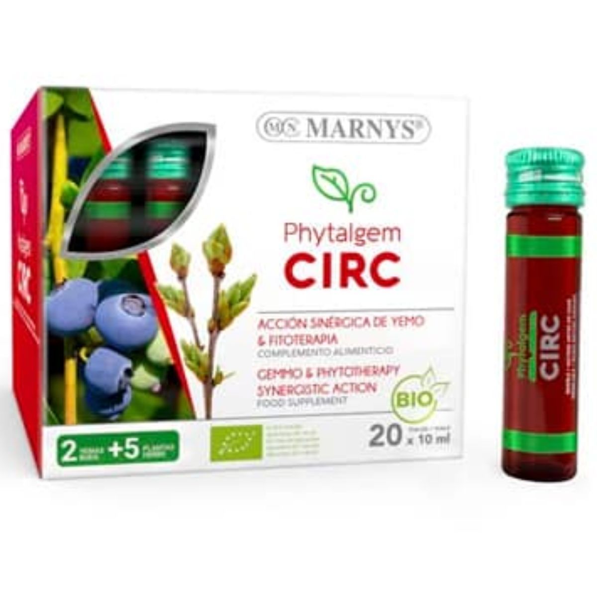 Marnys Phytalgem Circ 20 viales