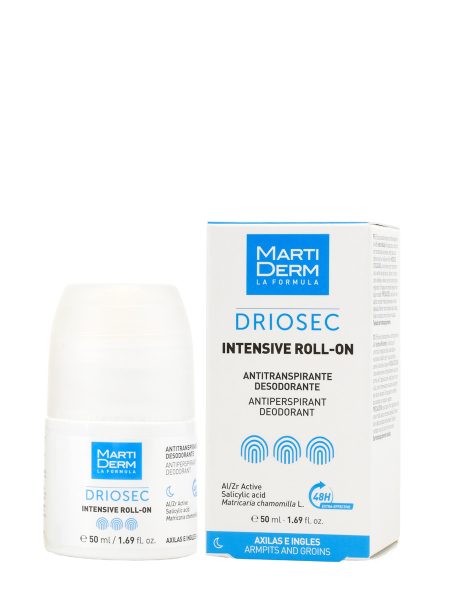 Martiderm driosec intensive roll-on ascelle e inguine 50 ml