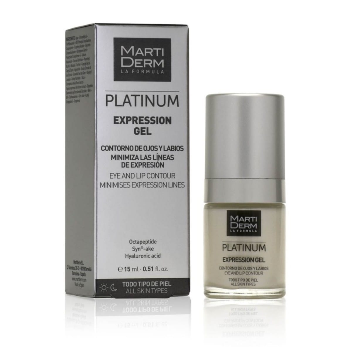 Platinum Expression Augen & Lippen Konturgel – Martiderm – 15ml