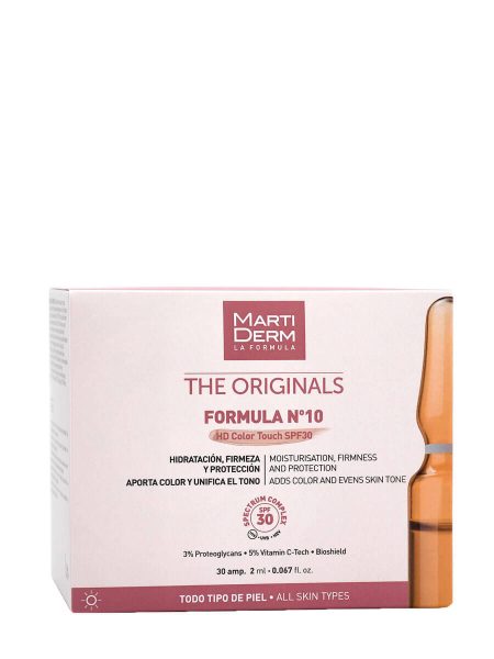 Martiderm formula nº10 hd color touch spf 30 30 fiale