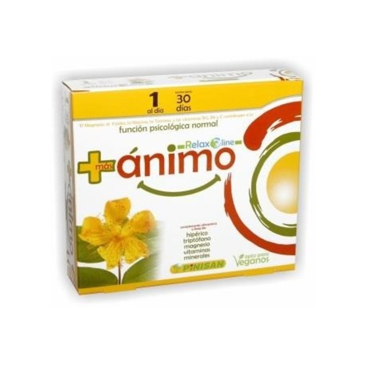 Más Ánimo 30 Cápsulas Pinisan