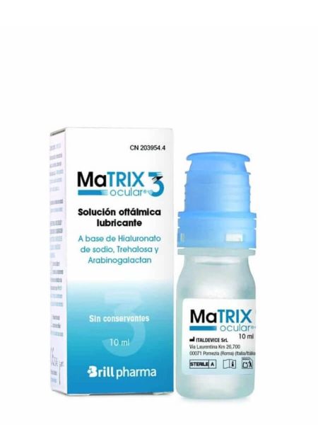Matrix ocular 3 gotas oftálmicas 10 ml