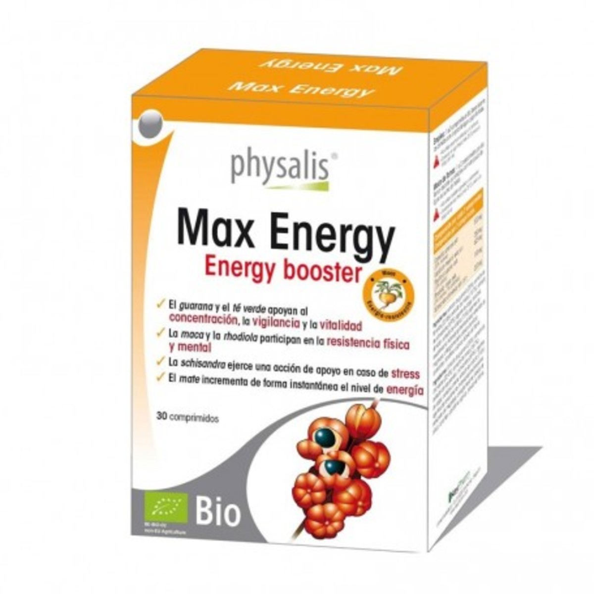 Max Energy 30 Comprimidos Bio Physalis